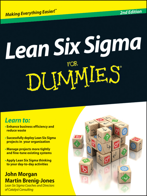 Lean Six Sigma For Dummies (eBook)